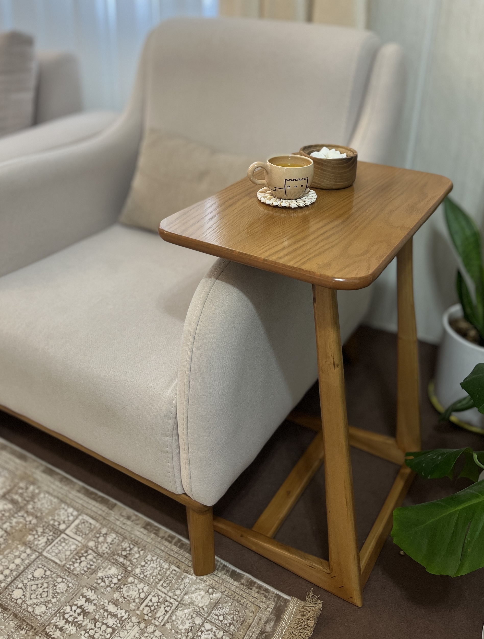 میز عسلی مدل لپ تاپی