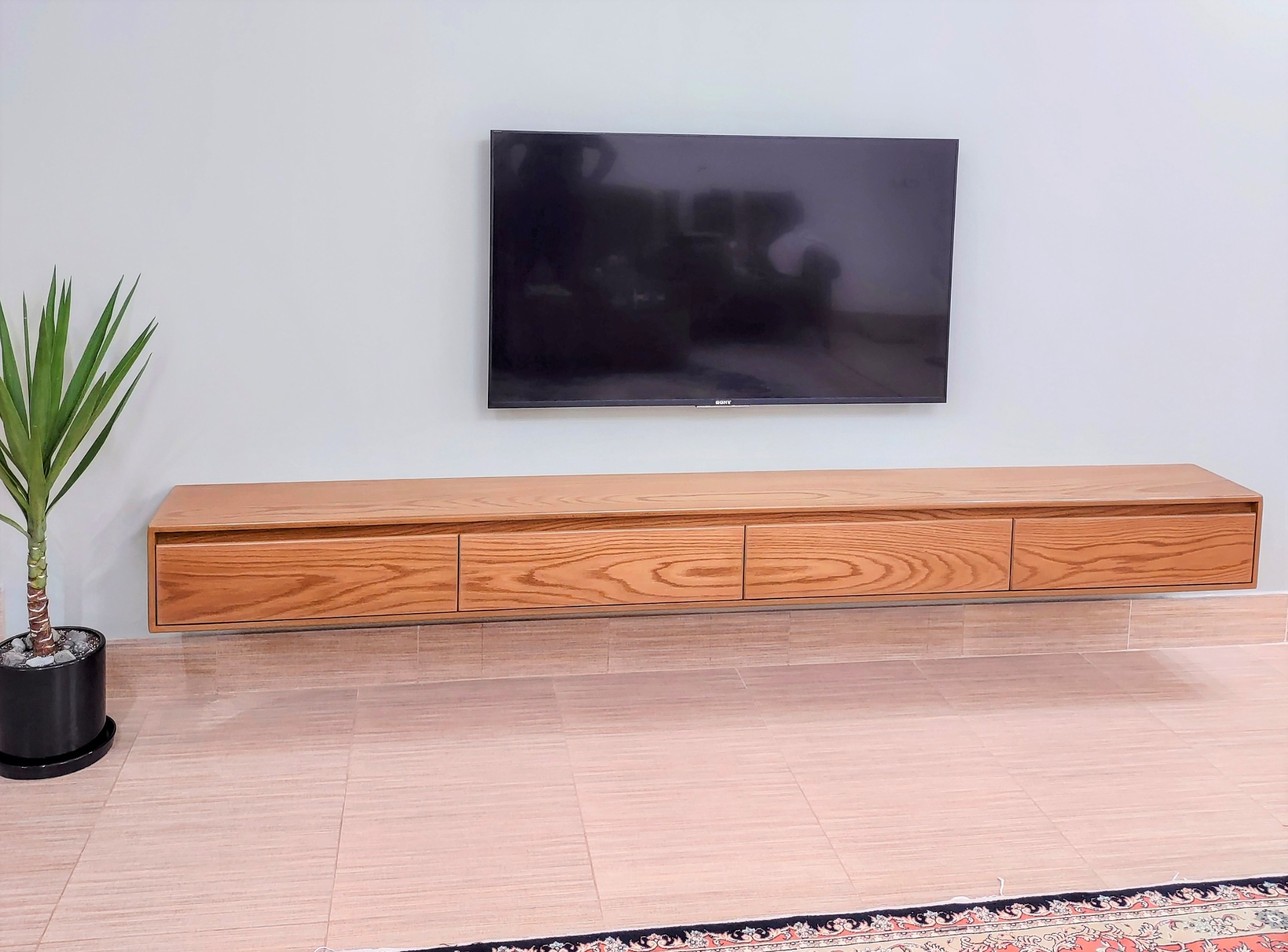 میز تلویزیون پینترستی(روکش چوب)